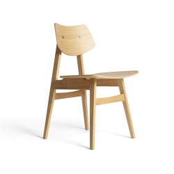 1960 Wood Chair, Natural Oak | Sillas | Rex Kralj