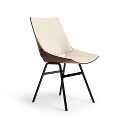 Shell Chair Seat and back upholstery, Natural Walnut | Stühle | Rex Kralj