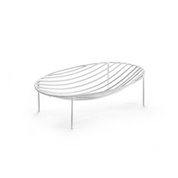 Metal Basket White Nana | Dining-table accessories | Serax