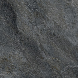 Rocks | Silver Black | Ceramic flooring | Kronos Ceramiche