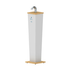 Classic Hand Sanitizer Stand Pillar | Infection prevention | Stern Engineering