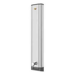 F5L Mix stainless steel shower panel | Shower controls | KWC Professional