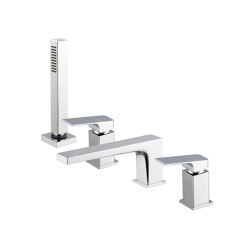 Fit F3394 | Deck mounted bath mixer | Grifería para bañeras | Fima Carlo Frattini