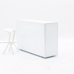 Counter and Cubes | Advertising displays | MODULAP