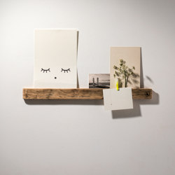 Reclaimed Wood 01 Picture Ledge | Shelving | weld & co