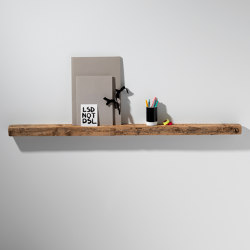 Reclaimed Wood 02 Picture Ledge | Shelving | weld & co