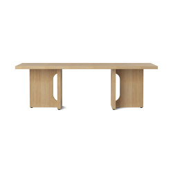 Androgyne Lounge Table, Natural Oak | Natural Oak |  | MENU