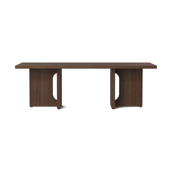 Androgyne Lounge Table, Dark Stained Oak | Dark Stained Oak |  | MENU