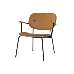 Co Lounge Chair, fully upholstered, Natural Oak | Dakar 0250 | Armchairs | Audo Copenhagen