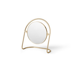 Nimbus Table Mirror | Polished Brass