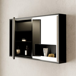 Case - Mirror cabinet with shelf | Mirror cabinets | NIC Design