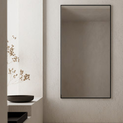 Outline - rectangular framed mirror | Bath mirrors | NIC Design