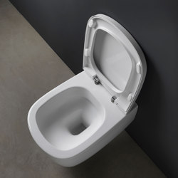 Ovvio - Rimless wall-hung toilet | WC | NIC Design