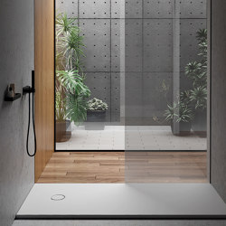 Plaid - ECOBIOSOLID shower tray | Shape rectangular | NIC Design