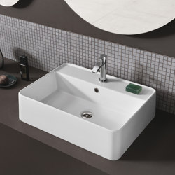 Semplice retangolare con foro rubinetto - Lavabo