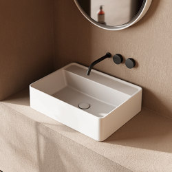 Semplice retangolare senza foro rubinetto - Lavabo | Lavabi | NIC Design