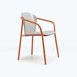 Finn metal wood armchair | with armrests | SCAB Design