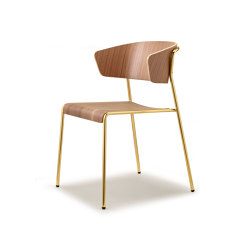 Lisa Wood con braccioli | Chairs | SCAB Design