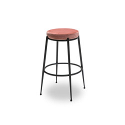 Amedeo without backrest | Bar stools | LalaBonbon
