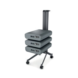 Set II “Workplace” Office Caddy, one-sided, incl. boxes, 1 set | Storage boxes | Sigel