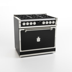 COOKING RANGES | FIORENTINA 90 6 BURNERS AND MULTIFUCTION OVEN WITH SOLID DOOR |  | Officine Gullo
