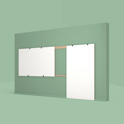 Wall Rails – Whiteboard Wandhalterung | Flip charts / Writing boards | Studiotools