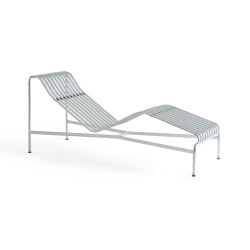 Palissade Chaise Longue Hot Galvanised | Sun loungers | HAY