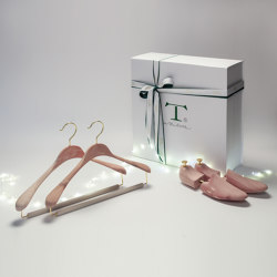 Scented Red Cedar Collection - Alberto hanger & Vigevano Shoe Tree | Coat hangers | Industrie Toscanini