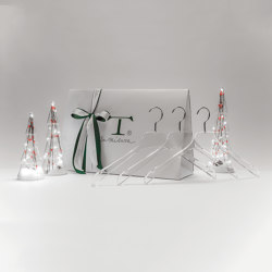 Stella Plexiglass Collection - Stella Camicia hanger | Coat hangers | Industrie Toscanini