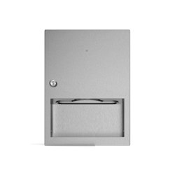 Recessed paper towel dispenser | Bathroom accessories | Duten