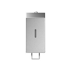 Stainless steel wall mounted liquid soap dispenser, 650ml capacity | Bathroom accessories | Duten