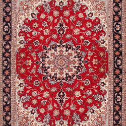 Tabriz 50 Raj Fine | Colour red | Knotique