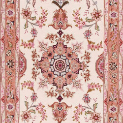 Tabriz 50 Raj Fine | Colour pink / magenta | Knotique