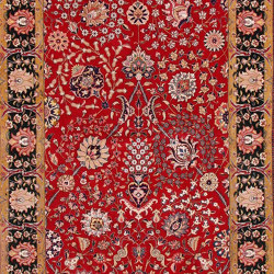 Tabriz Fein | Colour red | Knotique