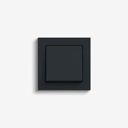 E2 | Switch Black matt | Push-button switches | Gira