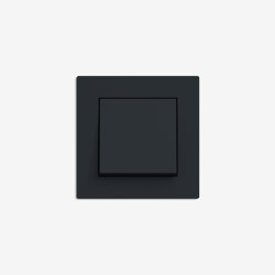 E2 Flat installation | Switch Black matt |  | Gira