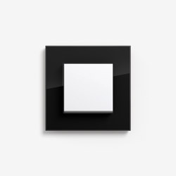 Esprit Glass | Switch Black | Push-button switches | Gira