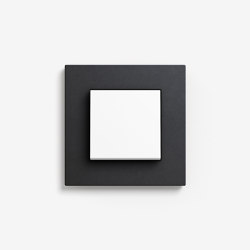 Esprit Linoleum-Plywood | Switch Anthracite | Push-button switches | Gira