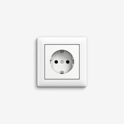 Standard 55 | Socket outlet Pure white matt | Schuko sockets | Gira