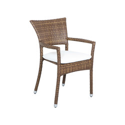 Bellini | Armchair Bellini Prinz Tobacco | Sedie | MBM