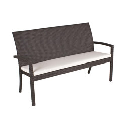 Bellini | Bench Bellini Mocca 3Seater | Sitzbänke | MBM