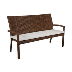 Bellini | Bench Bellini Tobacco 3Seater | Panche | MBM