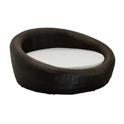 Fino | Lounge Rondell Fino Mocca | Seating islands | MBM