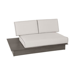 La Villa | Lounge Old Grey 2 Seater Incl. Cushion | 2-seater | MBM