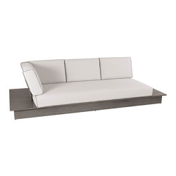 La Villa | Lounge Old Grey 3 Seater Incl. Cushion | Sofas | MBM