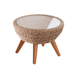 Ocean | End Table / Stool Ocean Twist Natural | Pufs | MBM