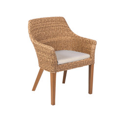 Tortuga | Sessel Tortuga Twist Natur/Borneo | Chairs | MBM