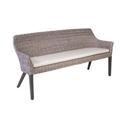 Tortuga | Bench 3-Seater Tortuga Twist Oyster / Stone Grey | Panche | MBM