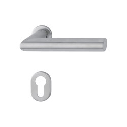 Amsterdam Door Handle in Compact Rose | Hinged door fittings | Hoppe