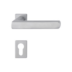 Dallas Door Handle in Compact Rose | Hinged door fittings | Hoppe